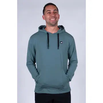 Mens Tek Hood Teal