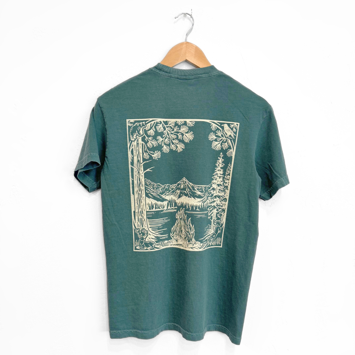 Fireside Tee Green