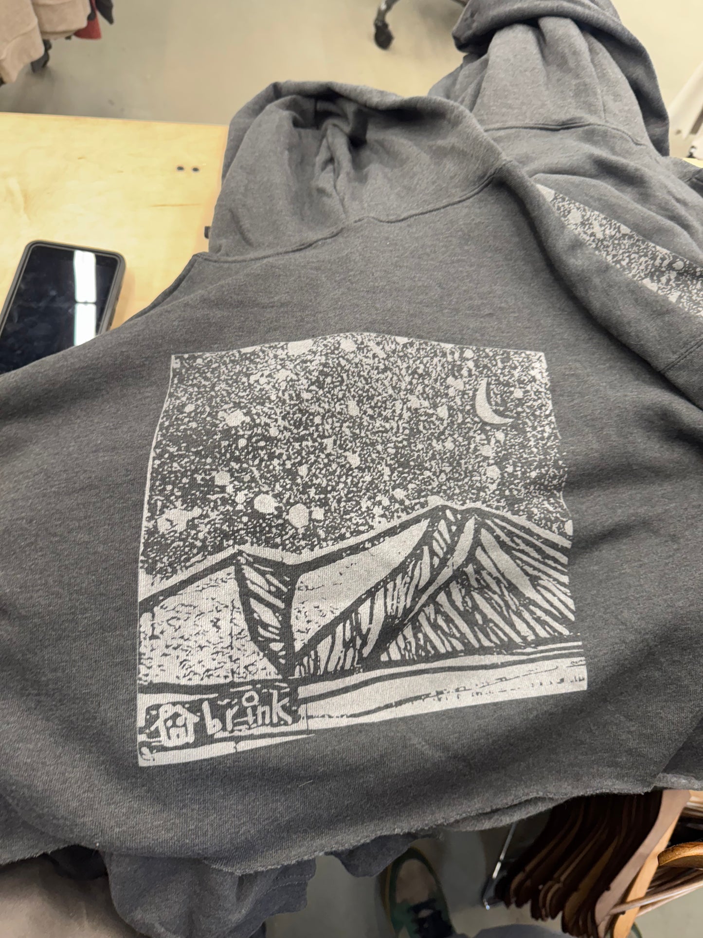 Taylor Crop Hood Charcoal