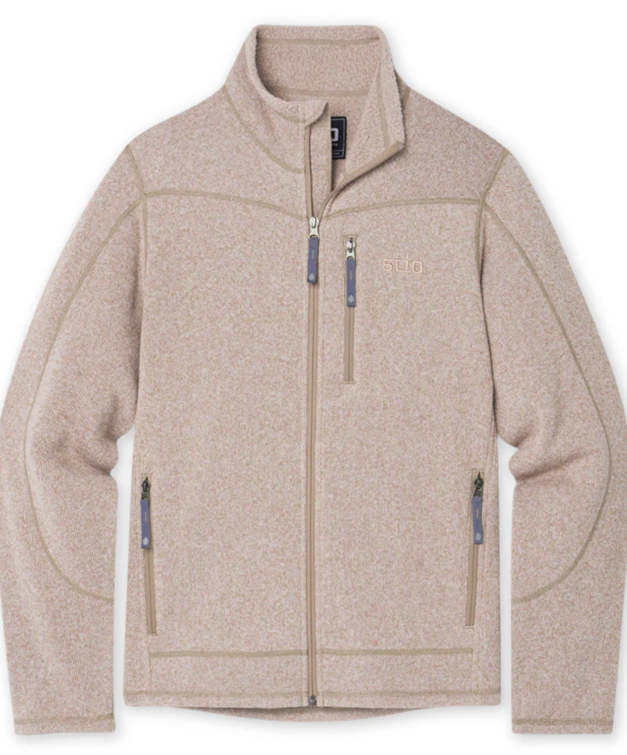 Wilcox Fleece Jacket Pebble Heather