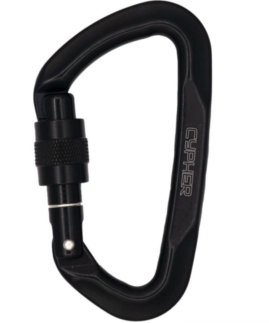 CYPHER VESTA SCREW GATE - BLACK