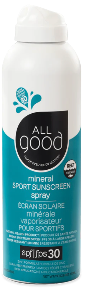 All Good Mineral Sport Sunscreen Spray