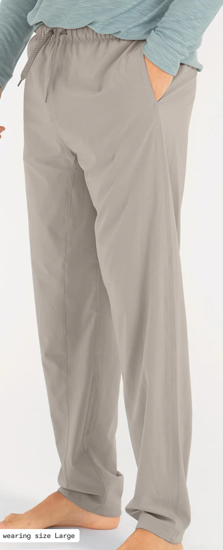 Mens Breeze Pant- Cement