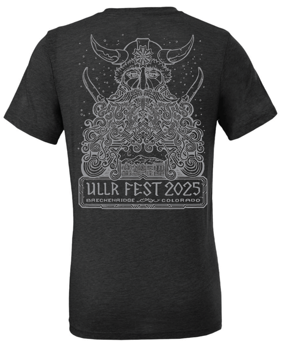 Ullrfest 25 Tee - Dark Grey