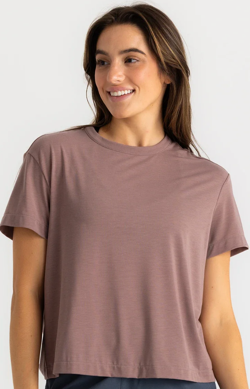 Women's Elevate Lightweight Tee Fig