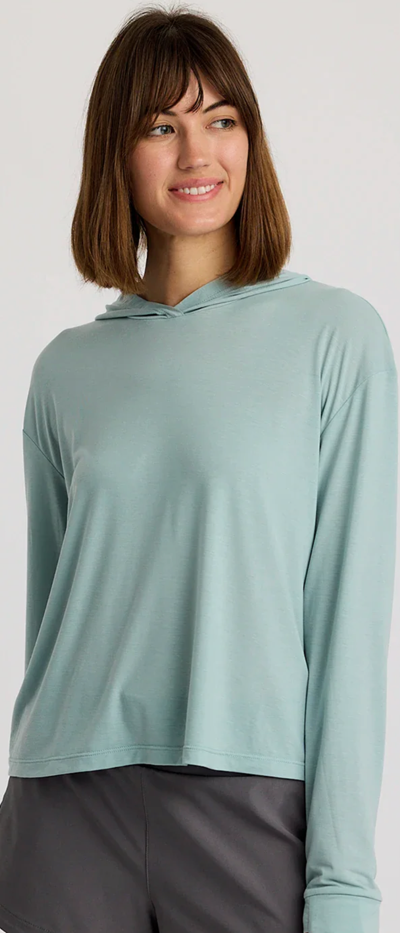 Women's Elevate Lightweight Hoodie Ocean Mist