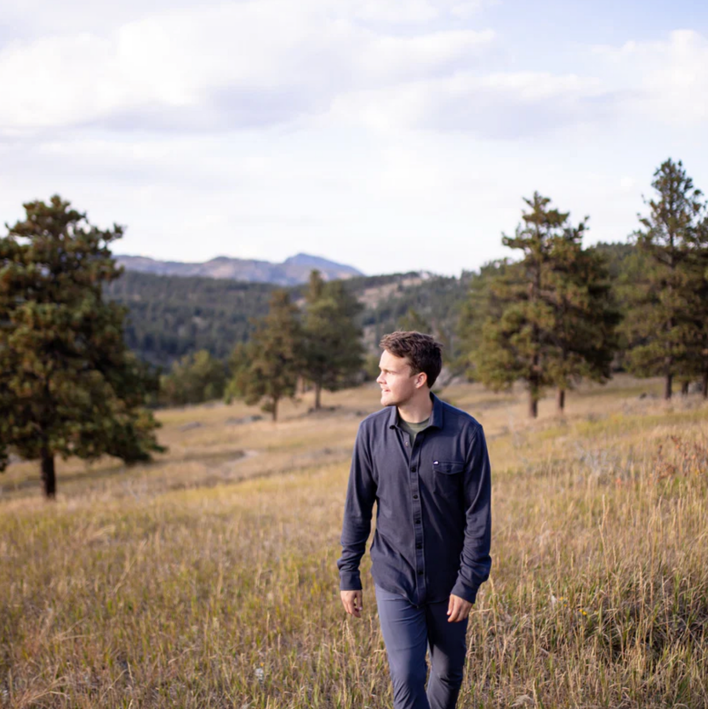 Sherman Fleece - Heather Midnight