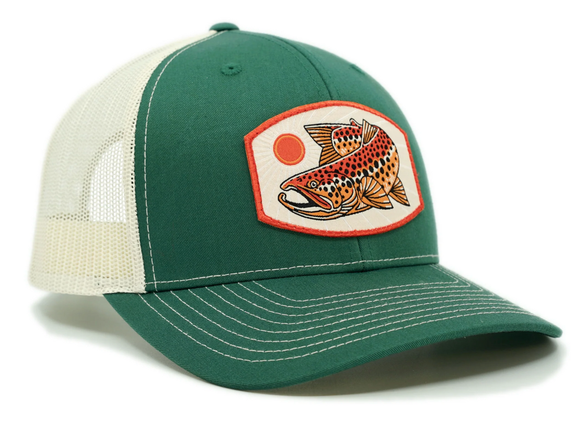 Sun Brown Trucker Hat