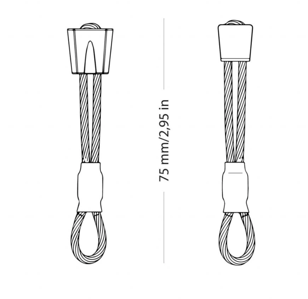 FujFuj Nut Keychain- Small