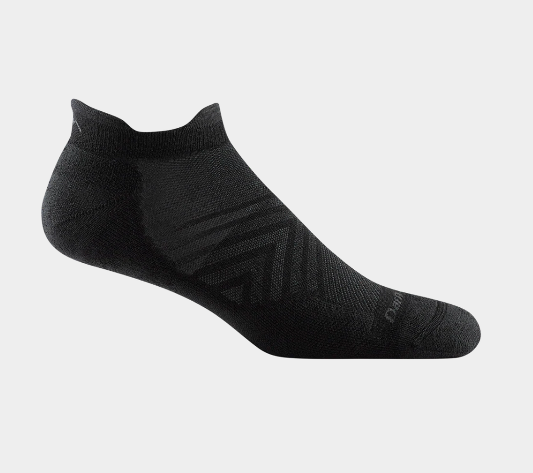 Darn Tough Men's No show Tab Cushioned Running Socks