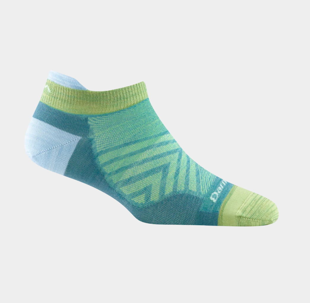 Darn Tough Women's Aqua Run No Show Tab Ultra-Lightweight Running Socks