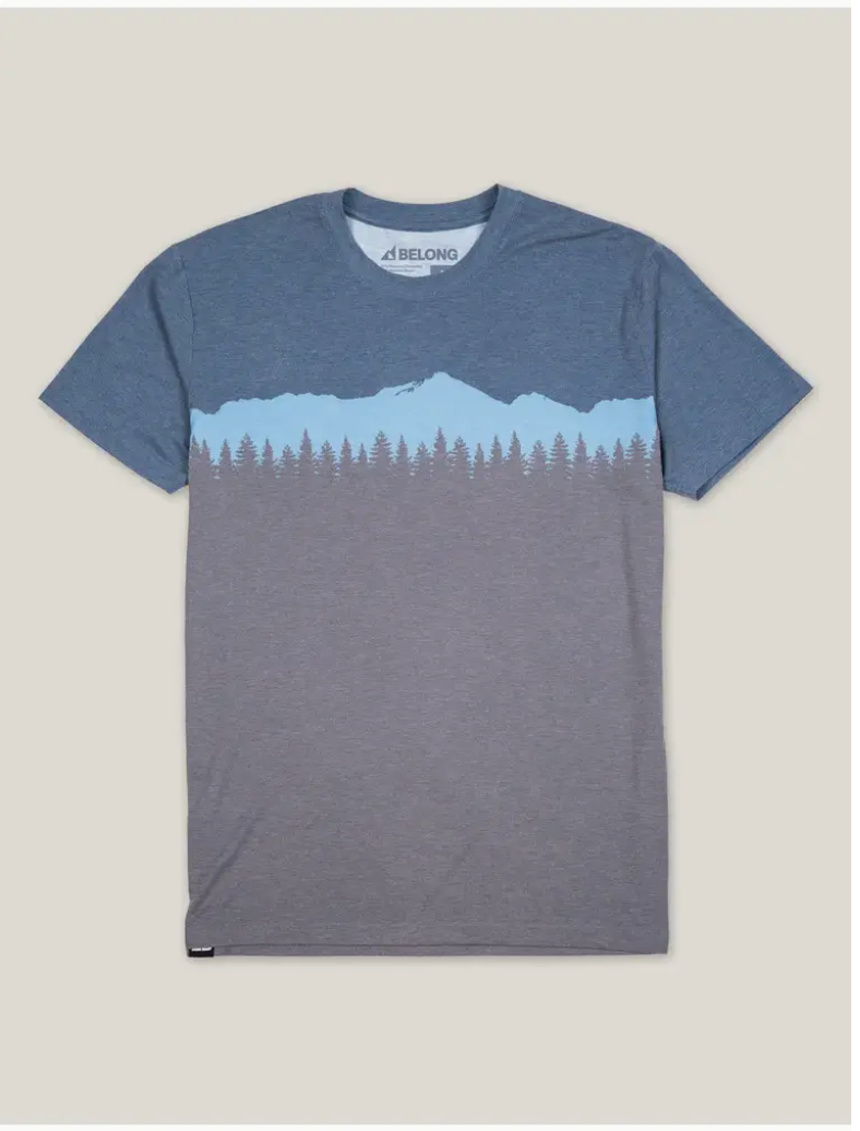 Traverse Tek Tee Switchback Blue