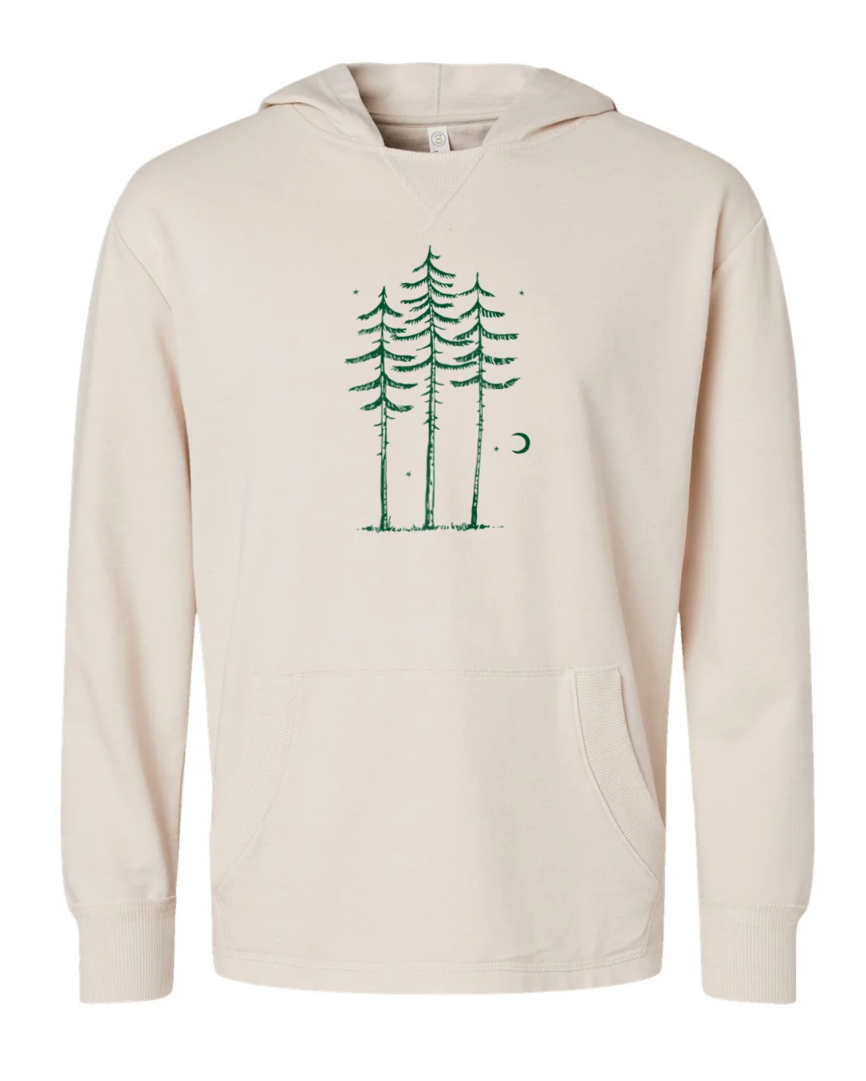 Three Trees Adult Vintage Wash Hoodie