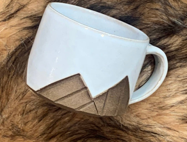 Less Is More Clay Mug
