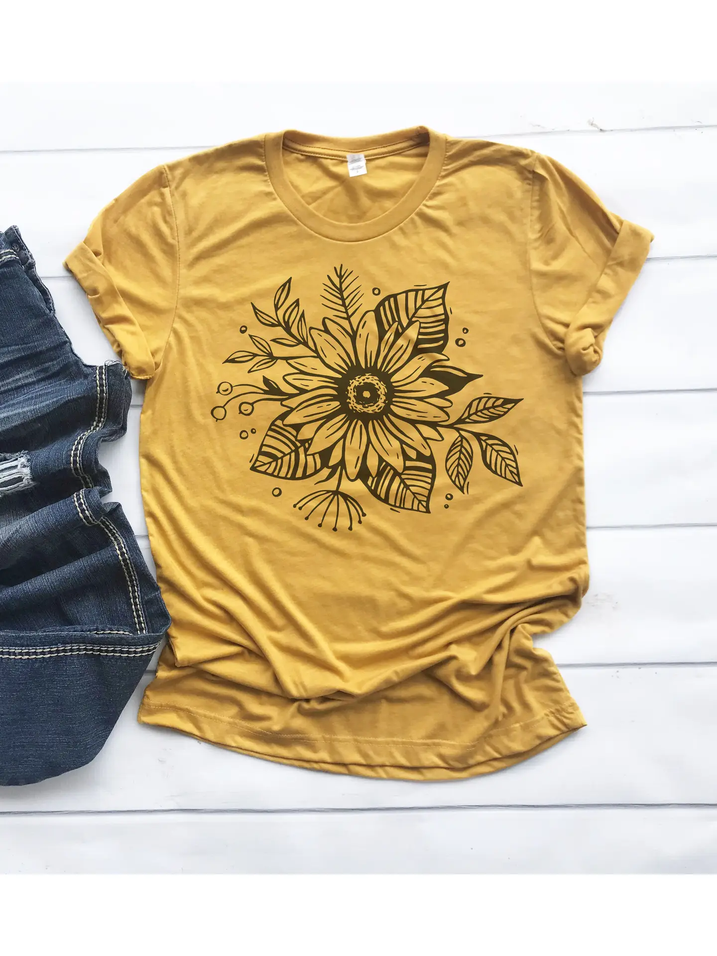 Vintage Sunflower Tee