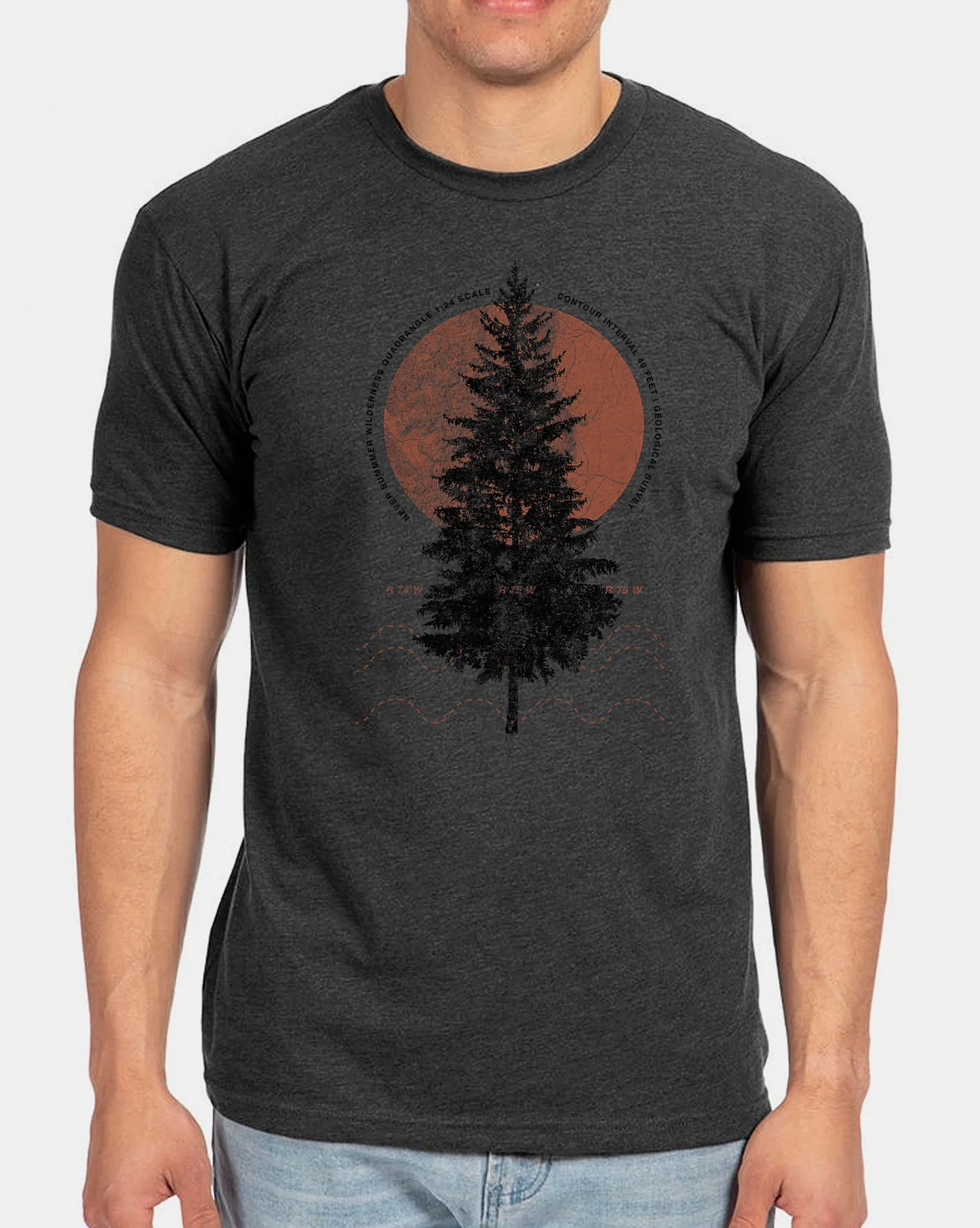 Map of the Pines Tee