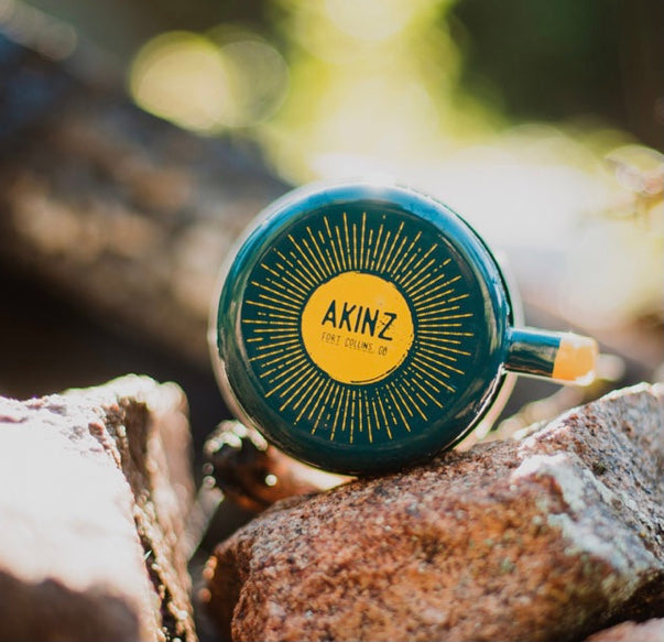 Mountain View Enamel Mug