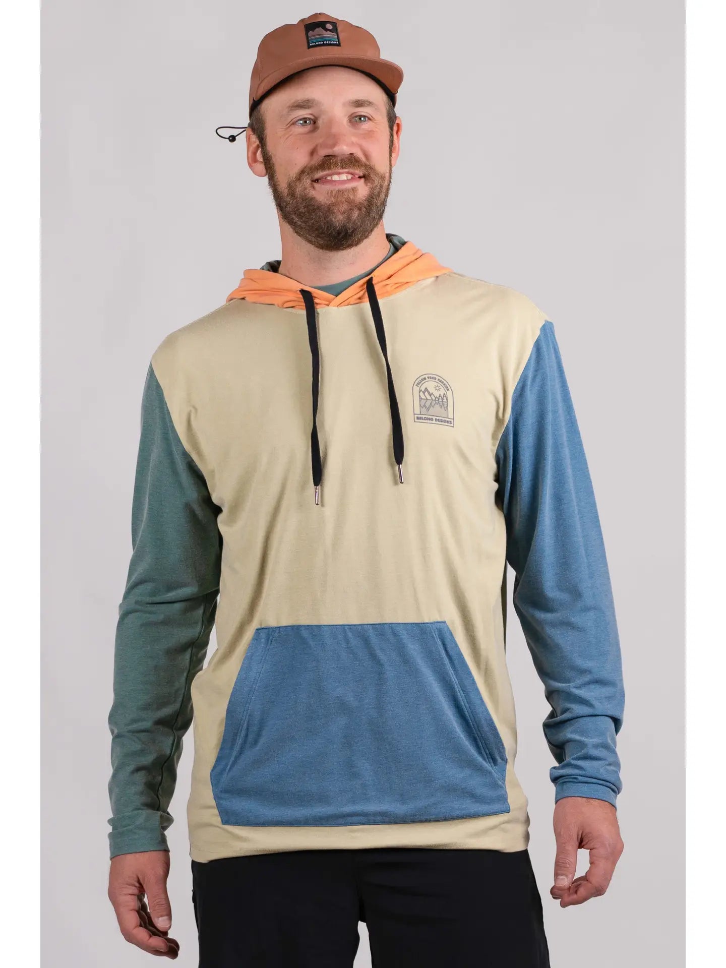 Mens Tek Hood Sunrise Passion