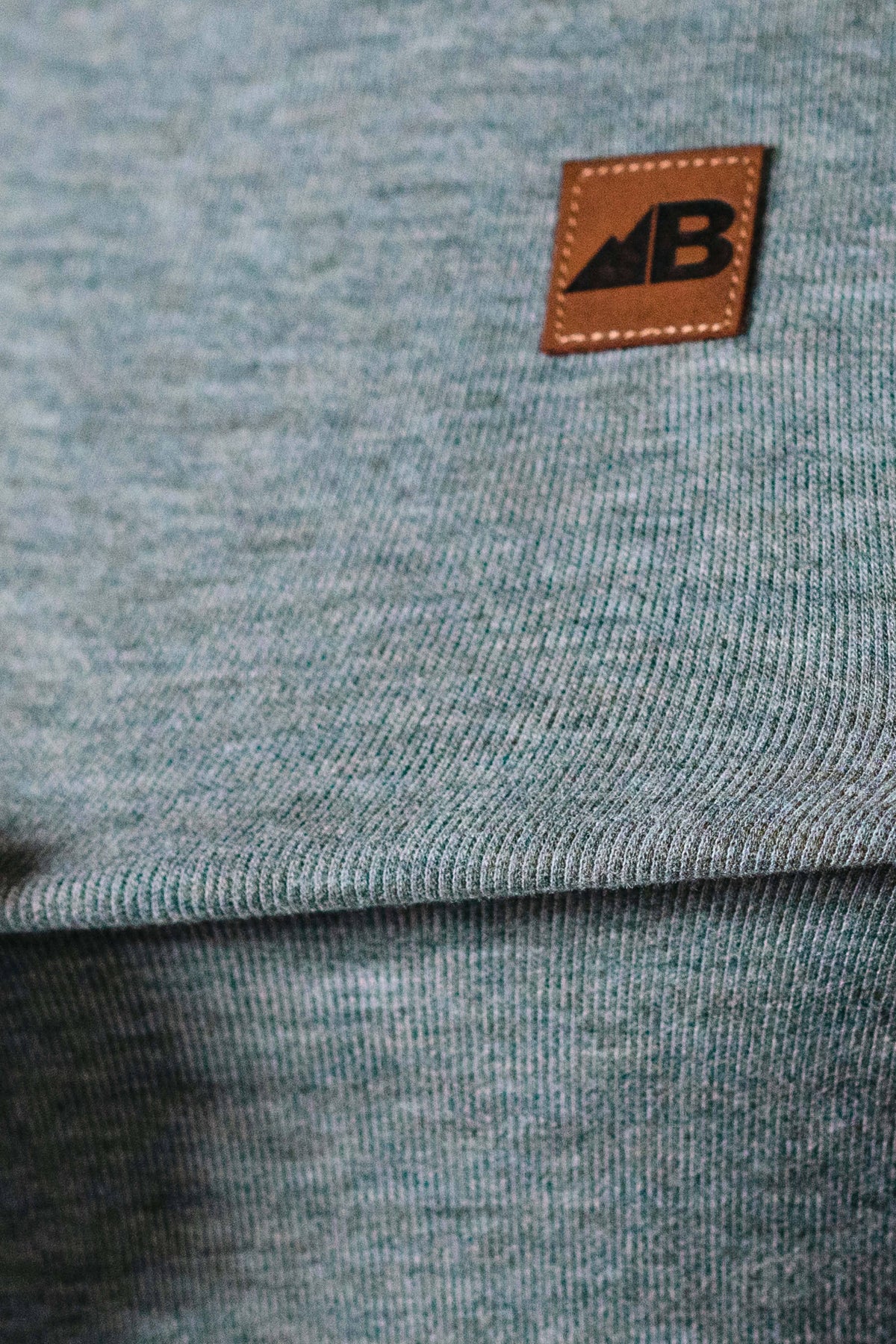 Men's Powell Fleece Crewneck - Brown & Oak