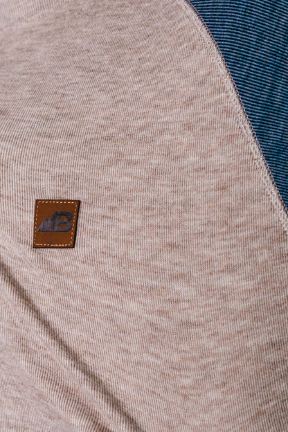 Men's Powell Fleece Crewneck - Brown & Oak
