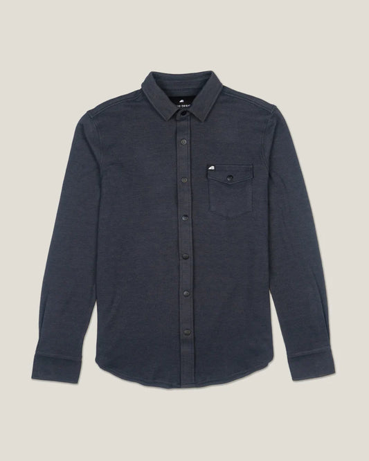 Sherman Fleece Heather Midnight