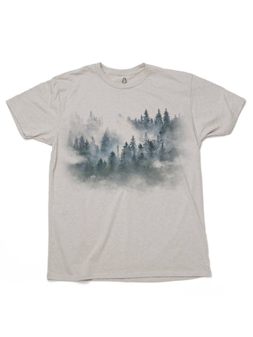 Colorful Forest and Clouds Tee