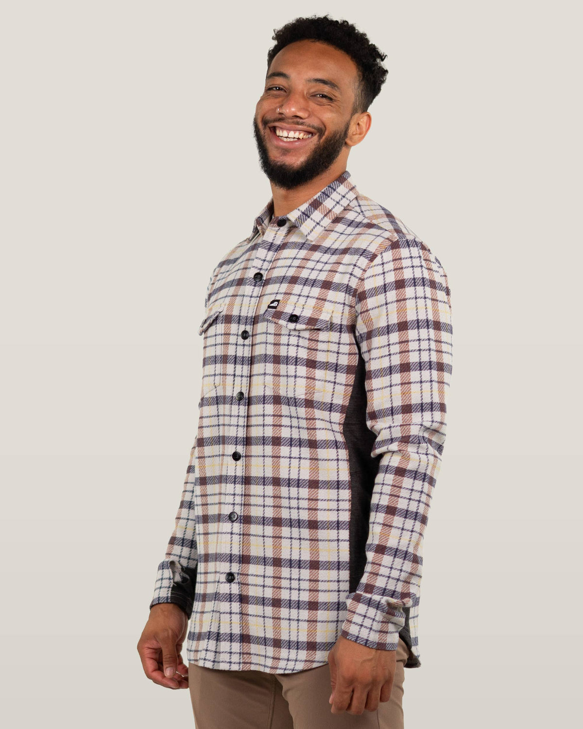 Deadline Tek Flannel - Durango Stone
