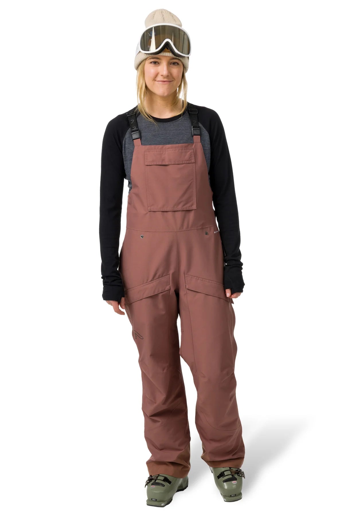 Flylow Womens Drift Bib Bluff