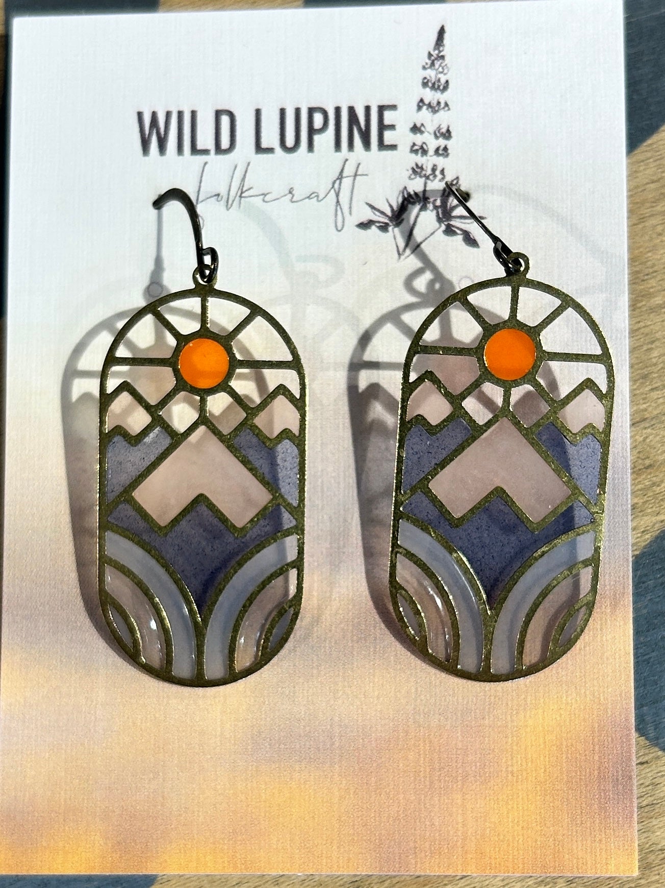 Wild Lupine Earring Solstice