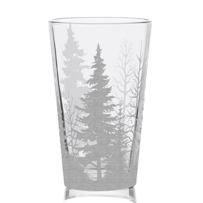 Pine Forest Pint Glass