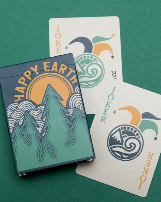 Happy Earth Playing Cards
