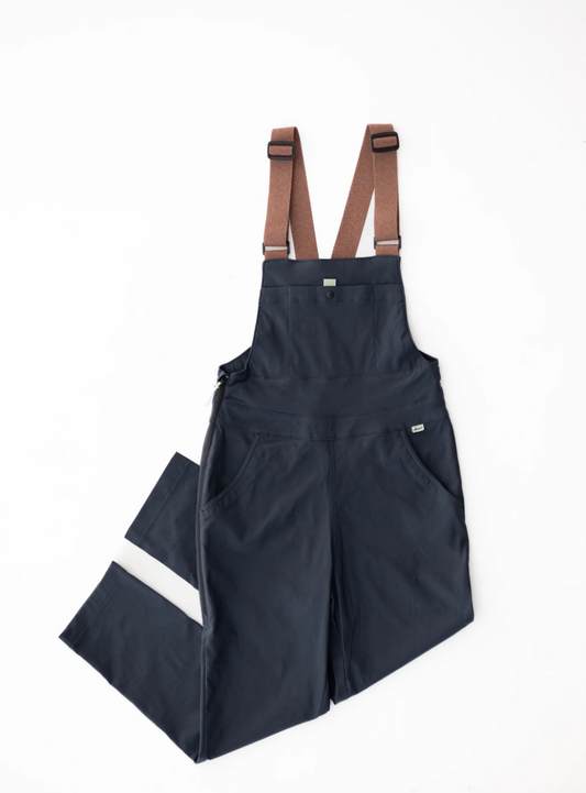 Women's Lookout Overalls Deep Ink