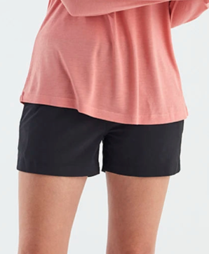Women's Pull-On Breeze Short Black