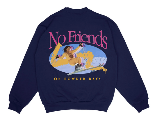 No Friends Crewneck