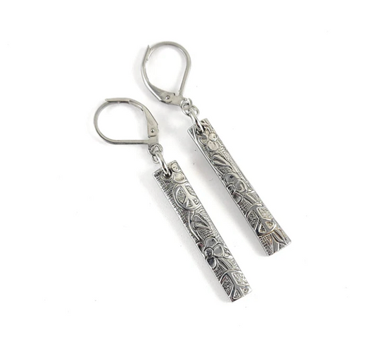 Spoon Bar Earrings
