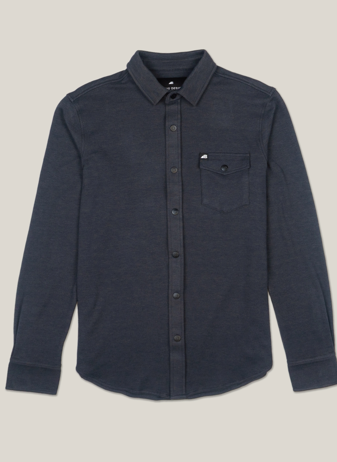 Sherman Fleece Heather Midnight