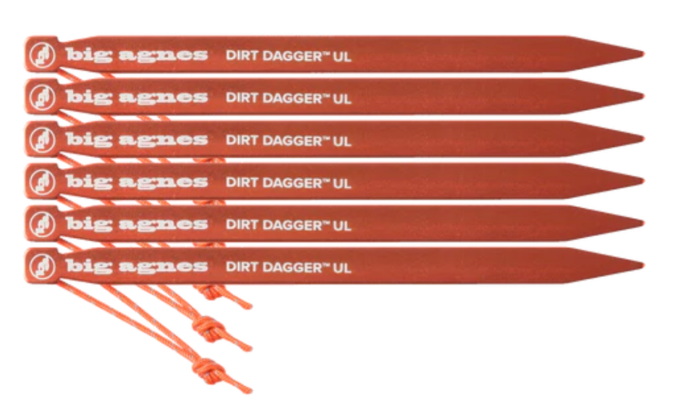 Big Agnes DIRT DAGGER UL Tent Stakes