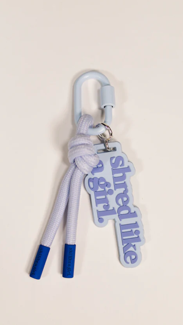 Ski Like A Girl Bag Charm