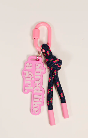 Ski Like A Girl Bag Charm
