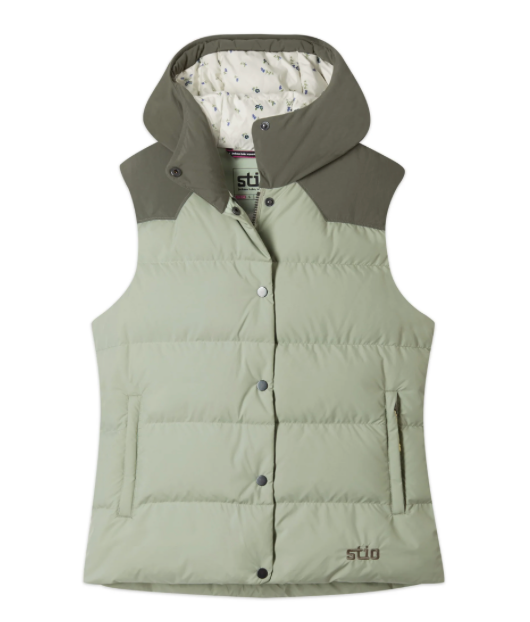 Women's Turnbolt Down Vest- Sage Flats