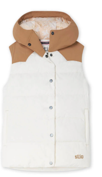 Women's Turnbolt Down Vest- Mountain Goat