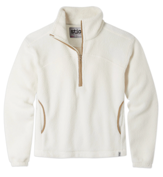 Stio Wmn Rawlins Fleece Pullover Mountain Goat