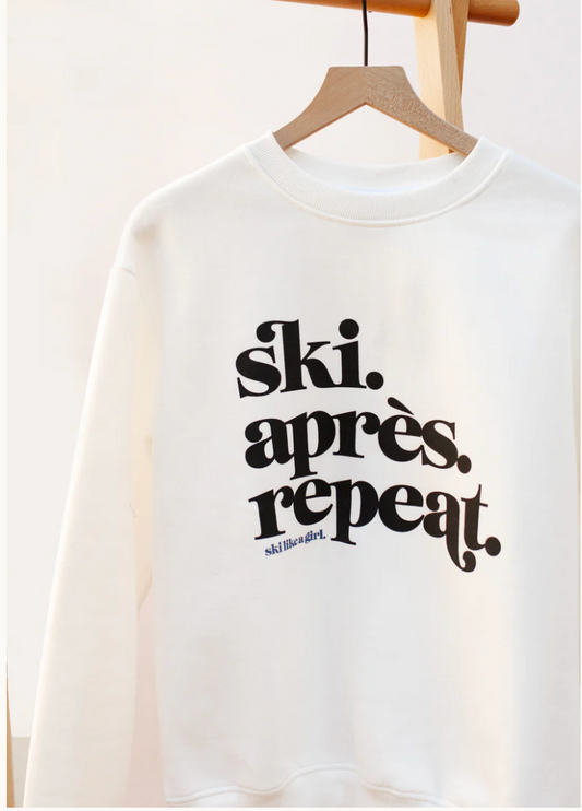 Ski Like a Girl- Ski. Apres. Repeat. Crew