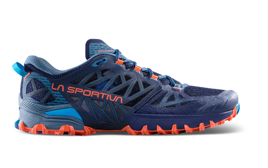 La Sportiva Bushido III Deep Sea/Cherry Tomato