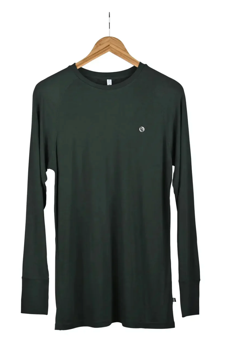 Space Base Layer Long Sleeve OD Green