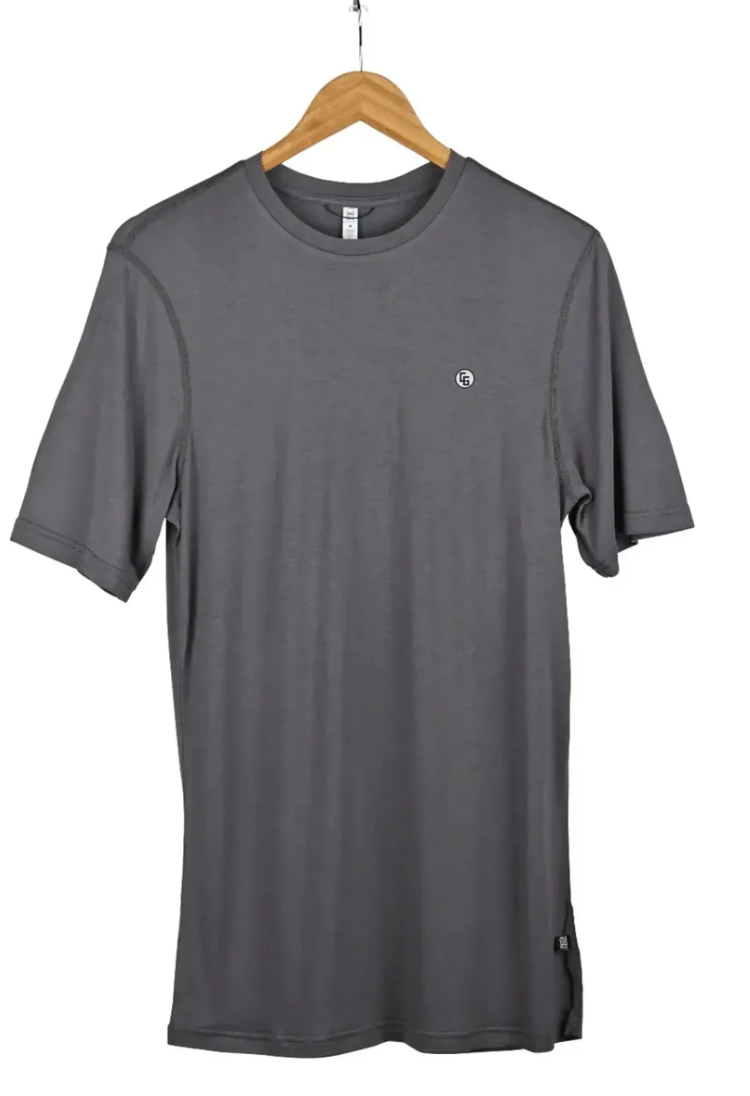 Space Base Layer Short Sleeve Disruptive Grey
