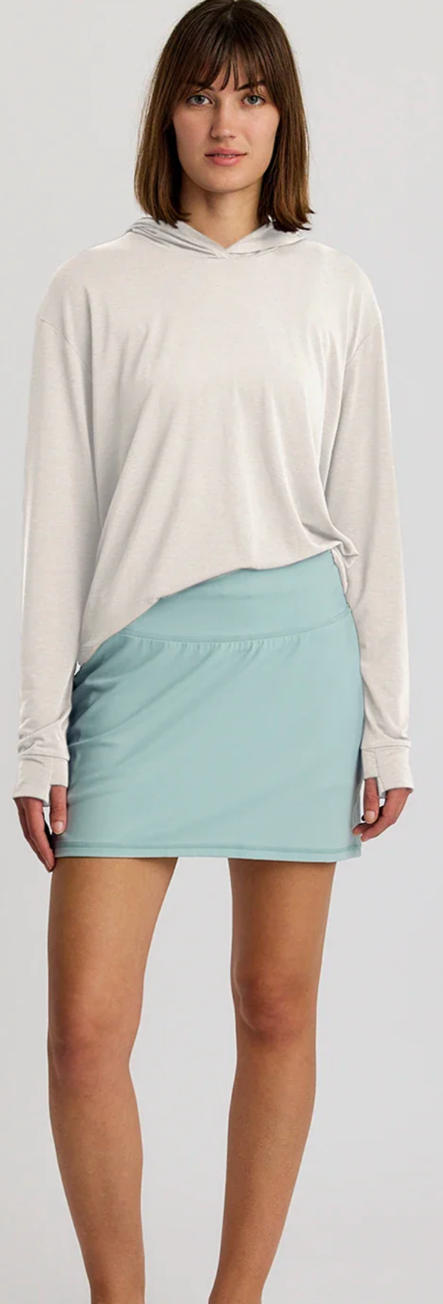 Women's Elevate Lightweight Hoodie Heather Birch