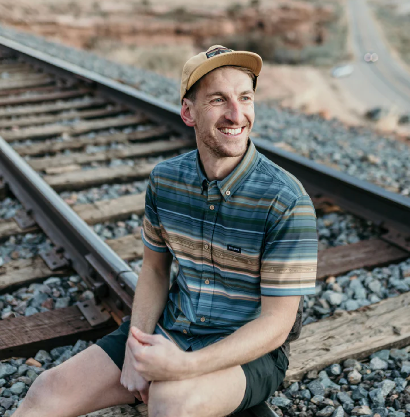 Vista Button Down - Summit Loam