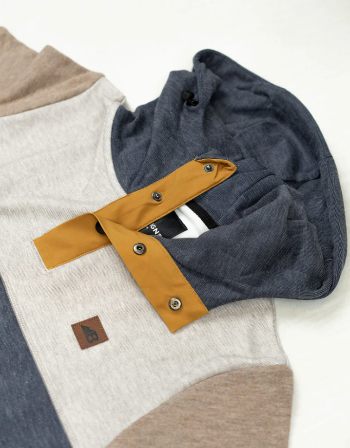 Powell Fleece Hoodie - Vintage Heather Midnight