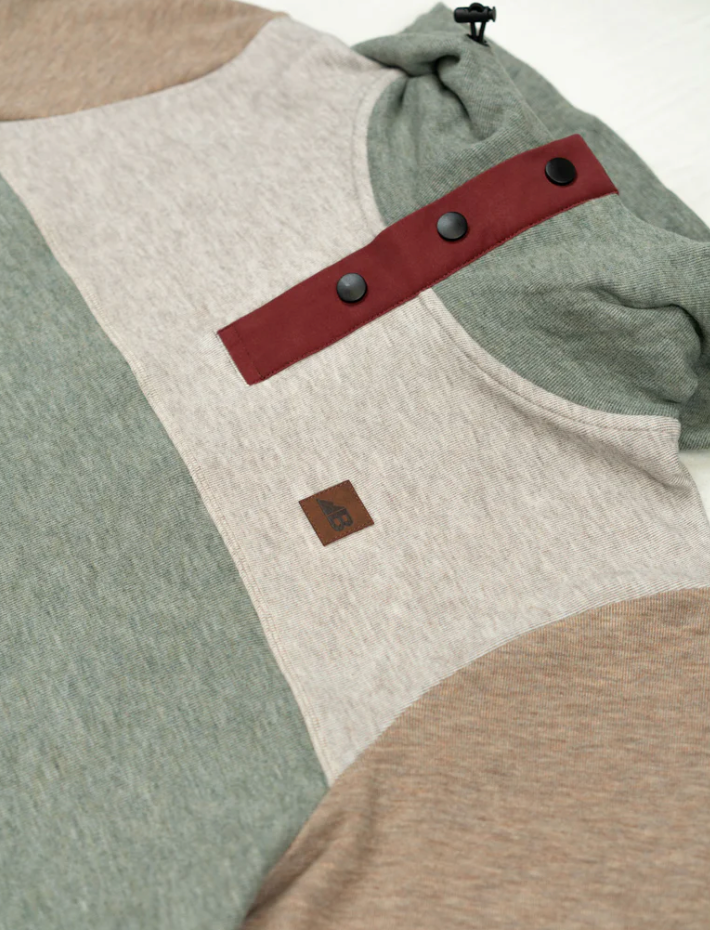 Powell Fleece Hoodie - Vintage Forest